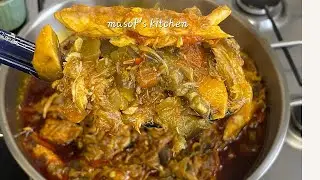 How To Make A Tasty Eggplant Stew/Aubergine Stew @MasofsKitchen