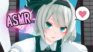 Video of Youmu ear picking for me.【Touhou MMD】