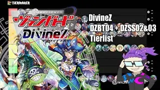 Destined Showdown DZBT04 TIERLIST [Cardfight! Vanguard | カードファイト! ヴァンガード]