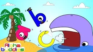 Abc Phonics For Kids | Letters A-B-C | Alphabet Buds Ep.3