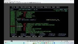 Example of COND code in Mainframe