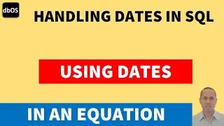 Using dates in an equation
