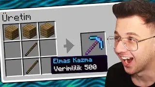 minecraft BUT crafting items is very POWERFUL!