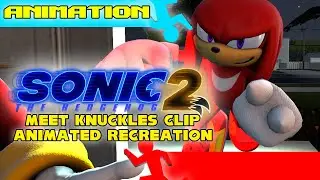 Sonic Movie 2 'Meet Knuckles' Clip - Animated Recreation