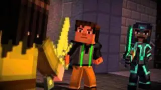 Ivor VS Jesse - Minecraft Story Mode - FINAL ENDING FIGHT [HD]