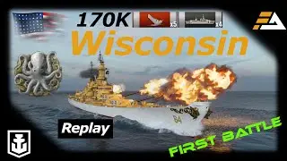 WISCONSIN - an Iowa-Class fast Battleship | American Tier X Battleship | World of Warships
