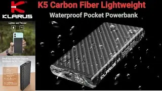 Klarus K5 Waterproof Powerbank - Unboxing - Torture Testing