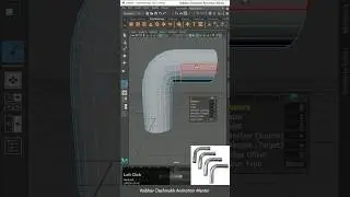 Quickly Create a 90-degree Pipe in Autodesk Maya