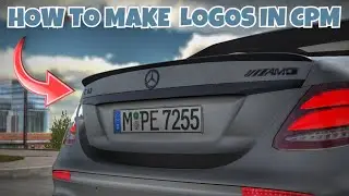 How To Make Car Logos In Car Parking Multiplayer - EASY TUTORIAL!