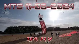 tes terbang layang layang di pantai mertasari musim 2024