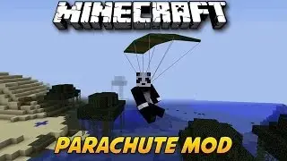 Minecraft 1.7.2 - Review de Parachute MOD - ESPAÑOL TUTORIAL