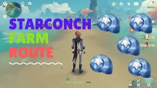 Starconch Location Best Farm Route 60+ Get Childe Material Fast Genshin Impact