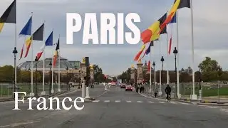 Paris 4k driving-  French region