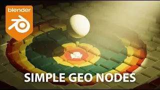 Motion Graphics With Simple Geo Nodes (Blender Tutorial)