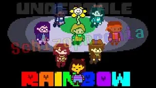 Undertale Red & Yellow & Green & Purple & Blue & Orange & Cyan! Undertale: RAINBOW