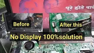 hp laptop no display solution 100% solution essy trik / dead laptop or no display solution 2024