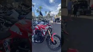 Mean looking BMW GS 900 Enduro at the BMW Enduro Safari Darwin to Broome