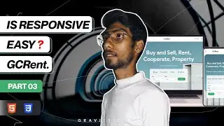 Complete Modern Website Using Only HTML and CSS with Responsive | Part - 3