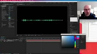Adobe After Effects Visualize Audio for Podcast