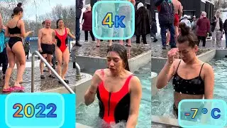 Ukrainian people on epiphany😱🥶