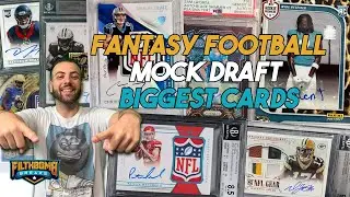 2024 Fantasy Football Mock Draft & Sleepers With Each Players Biggest Card