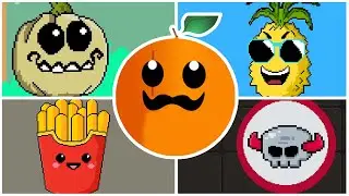 Orange Family All Bosses Fight - Gameplay Android