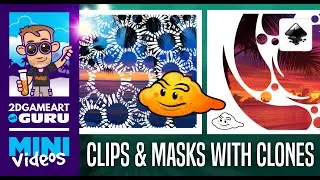Inkscape Tutorial - Using Clones to control Clips and Masks
