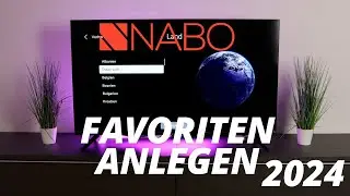 NABO Smart TV 2024 Favoriten anlegen