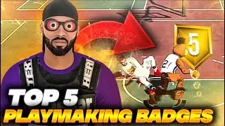 THE TOP 5 BEST AND MOST ESSENTIAL PLAYMAKING BADGES IN NBA 2K21 after patch 3!