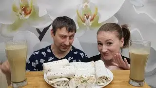 МУКБАНК ЗАВЕРТОНЫ ИЗ ЛАВАША С РАЗНЫМИ НАЧИНКАМИ | MUKBANG PITA BREAD ROLLS WITH DIFFERENT FILLINGS
