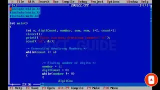 C Program to Generate First N Armstrong Numbers //Loop (for, while, do-while) Examples//akt guide