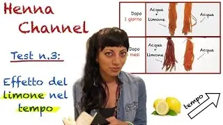 Test #3: Effetto del limone nel tempo