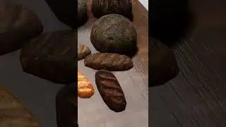 UE5 Realistic and Optimized Bread Asset #unrealengine #ue5game#realistic #bread #food #3d