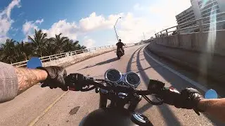 Triumph & Harley Ride // 2018 Bonneville T100 & 2020 Fat Bob 114 // GoPro 8 // COVID19 DAYS