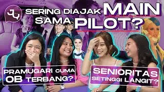 Nanyain Pramugari Pertanyaan Yang Orang Gaberani Tanya | Sashia, Dian, Endah #90