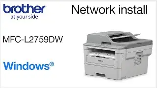 Install MFCL2759DW on a Wired Network - for Windows
