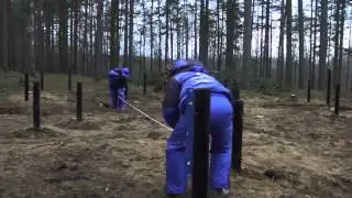 отделка винтовых свай