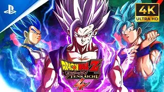 Dragon Ball Z: Budokai Tenkaichi 4 Mod Difficultly is No Joke (4K 60FPS)