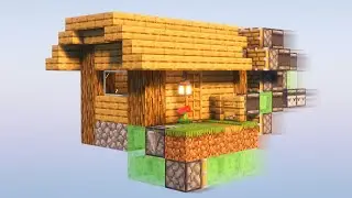 How to build a FLYING HOUSE in Minecraft 1.20? *Redstone Tutorial*
