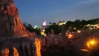 Big Thunder Mountain At Night