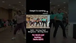 @DanceWithDeepti workshop