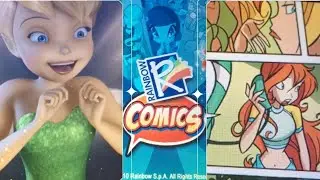 Old Disney Fairies Lite & Rainbow (Winx Club) comics apps