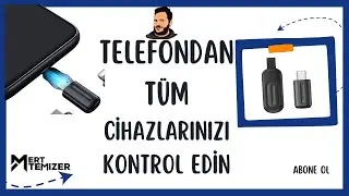Telefondan Cihazları Kontrol Edin - USB C Akıllı Kızılötesi Sensör İncelemesi