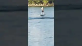 Seen in Bonn. River E-Surfing #bonn #rhine #river #surfing