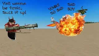 2 Toxic Players are angry, So I destroyed them in WAR TYCOON!
