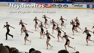 Haydenettes - Short Program 2022-23 - Synchronized Skating - Finlandia Trophy 🥉