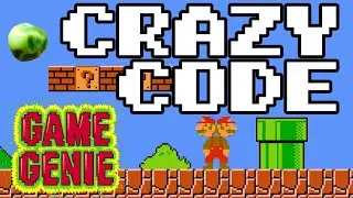 Super Mario Game Genie Madness! (Crazy Code PEAAAA!)