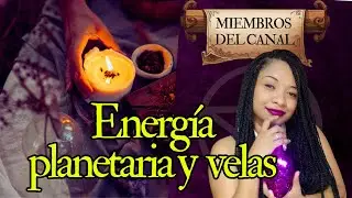 Conectar con las energías planetarias a traves de la magia con velas