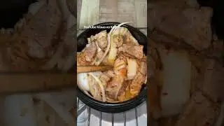 Кимчи тиге. Корейский суп.