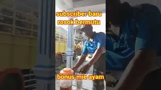 pelanggan baru,dapet bonus mie ayam
